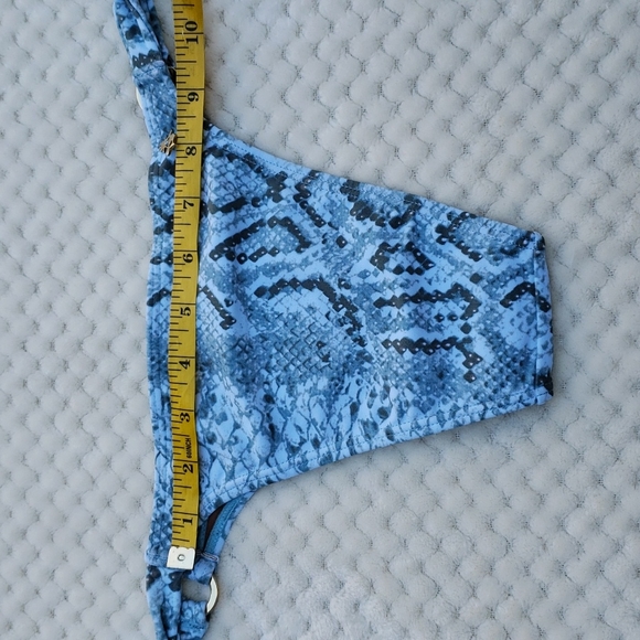 Nwt Cia.Maritima Snakeskin & Sequin Bikini - Picture 11 of 16